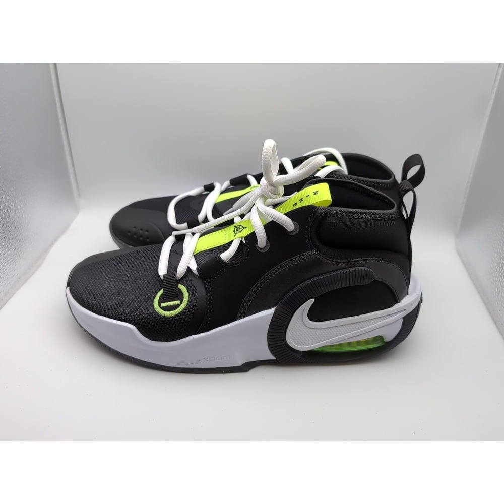 Nike Air Zoom‎ Crossover 2 Black Volt 5.5Y Kids Youth Basketball Shoe